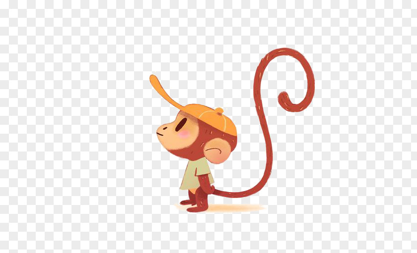 Cartoon Monkey Spider Drawing Illustrator Illustration PNG