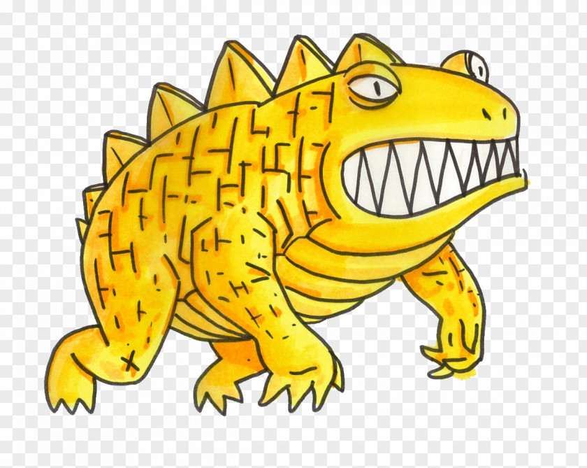 Dinosaur Toad Terrestrial Animal Cartoon Clip Art PNG