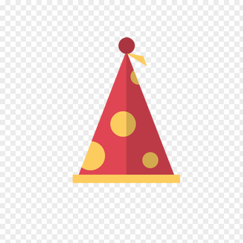 Dot Hat Stick Figure Party Icon PNG