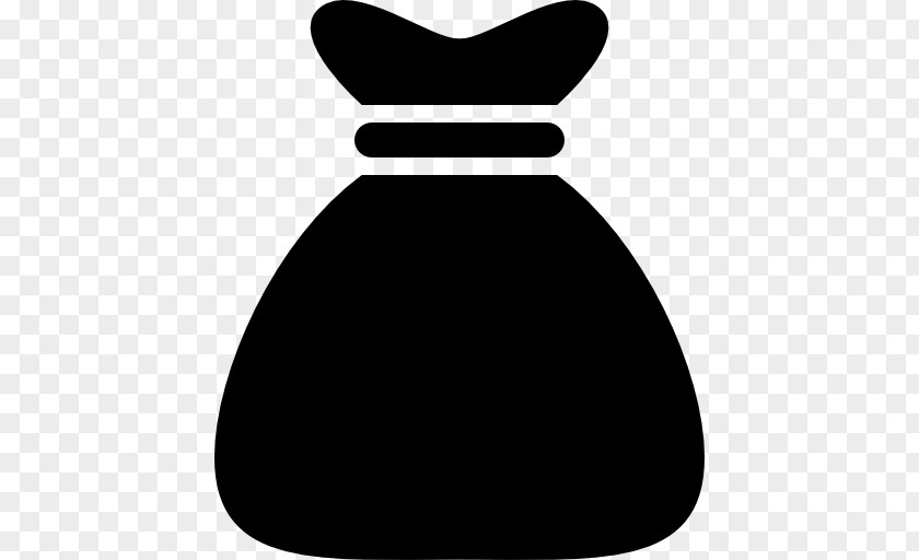 Little Black Dress Blackandwhite Money Bag PNG
