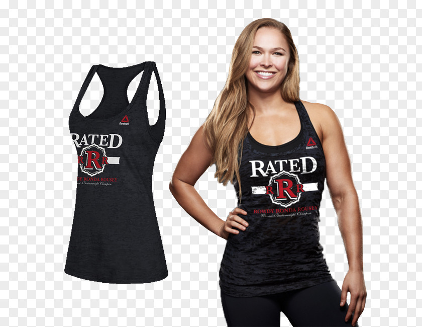 Ronda Rousey T-shirt Sleeveless Shirt Clothing Outerwear PNG