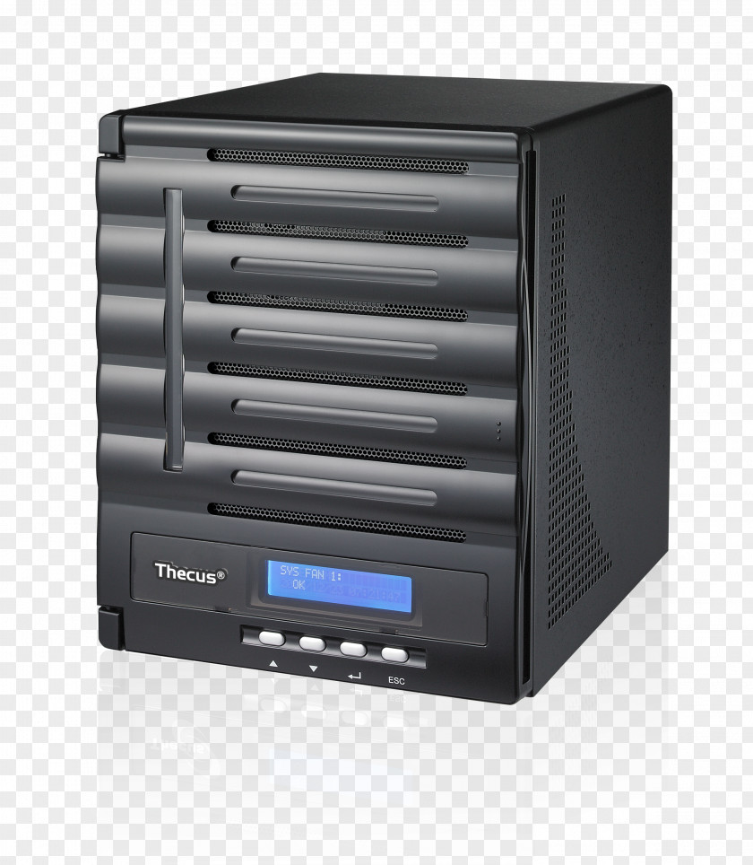Server Network Storage Systems Thecus Data Hard Drives ISCSI PNG