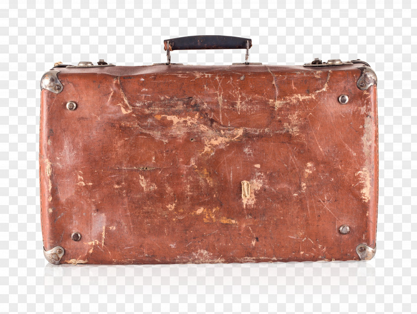 Broken Brown Suitcase HD Photography Picture Stock Box Baggage PNG