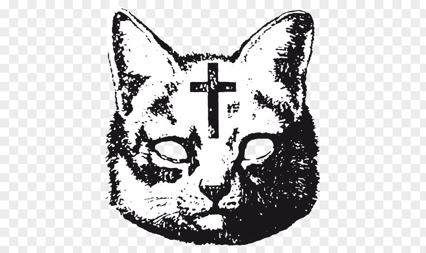 Cat Whiskers Cross Of Saint Peter Maltese PNG