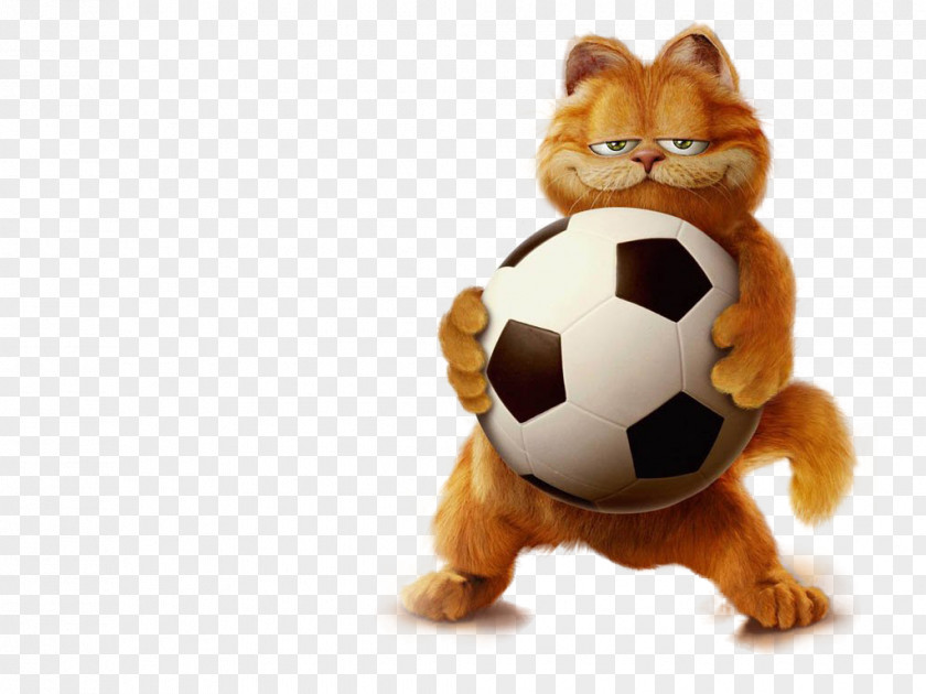 Garfield With Ball Free Picture Cat Wallpaper PNG