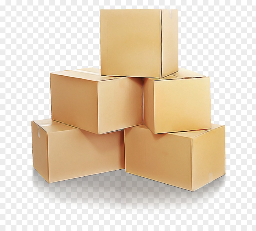 Rectangle Packaging And Labeling Box Shipping Packing Materials Package Delivery Carton PNG