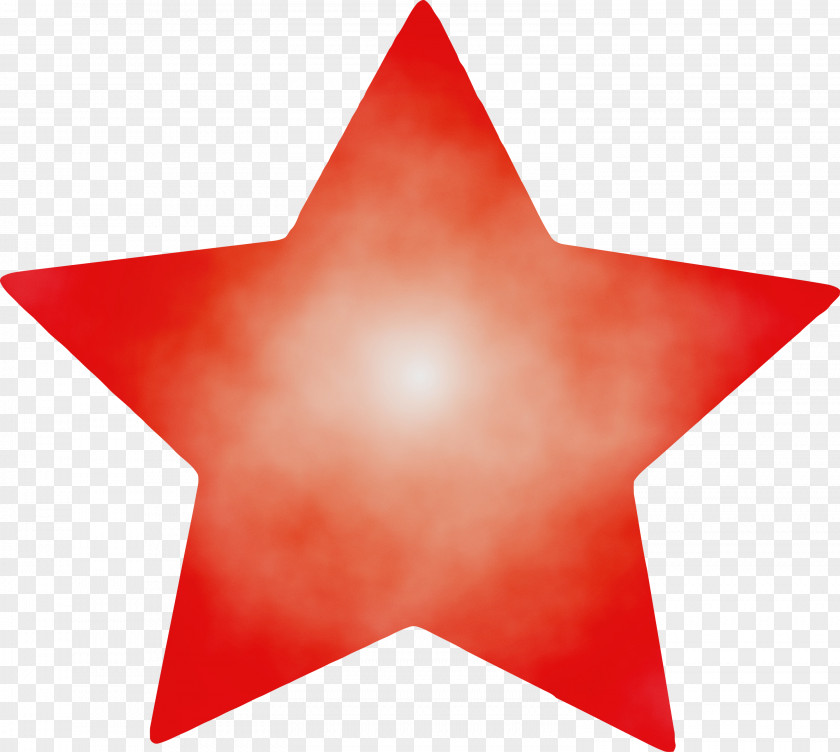 Red Star Symmetry Pattern Symbol PNG