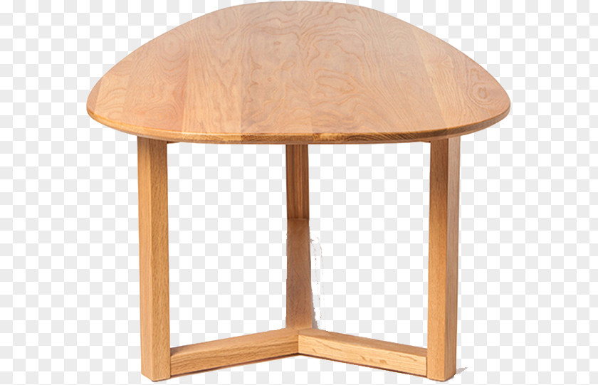 Solid Wood Coffee Table Oak PNG