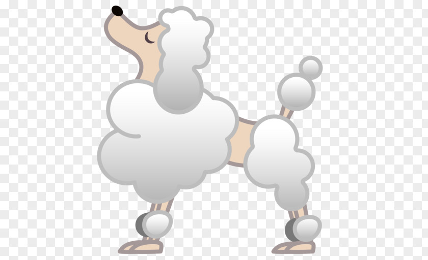 Android Oreo Duck Poodle Emoji PNG