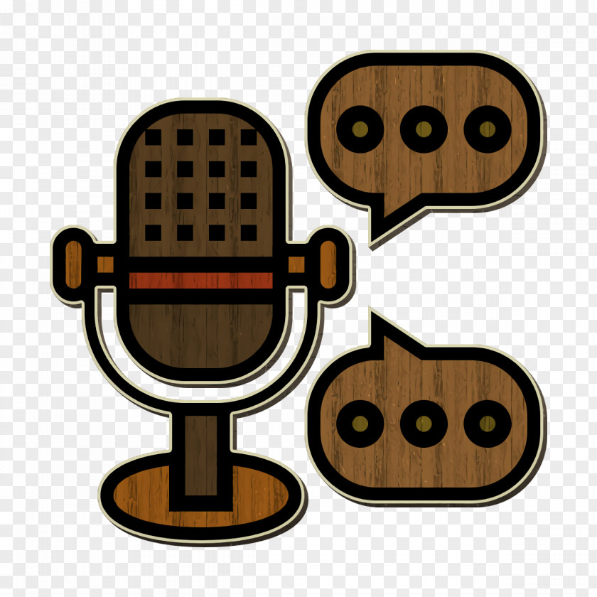 Artificial Intelligence Icon Microphone Radio PNG