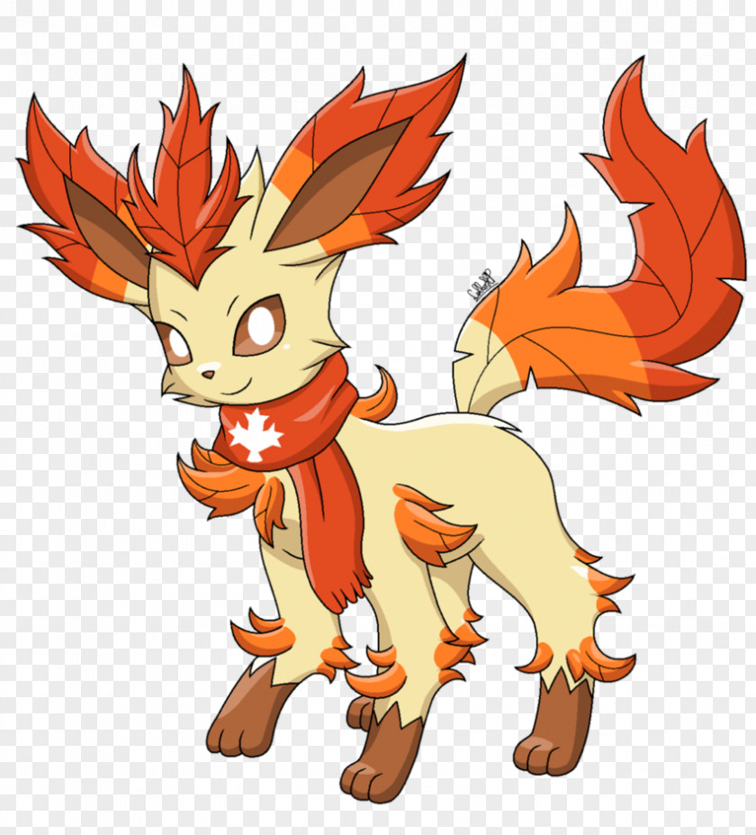 Autumn Leafeon Pokémon Canidae Drawing PNG