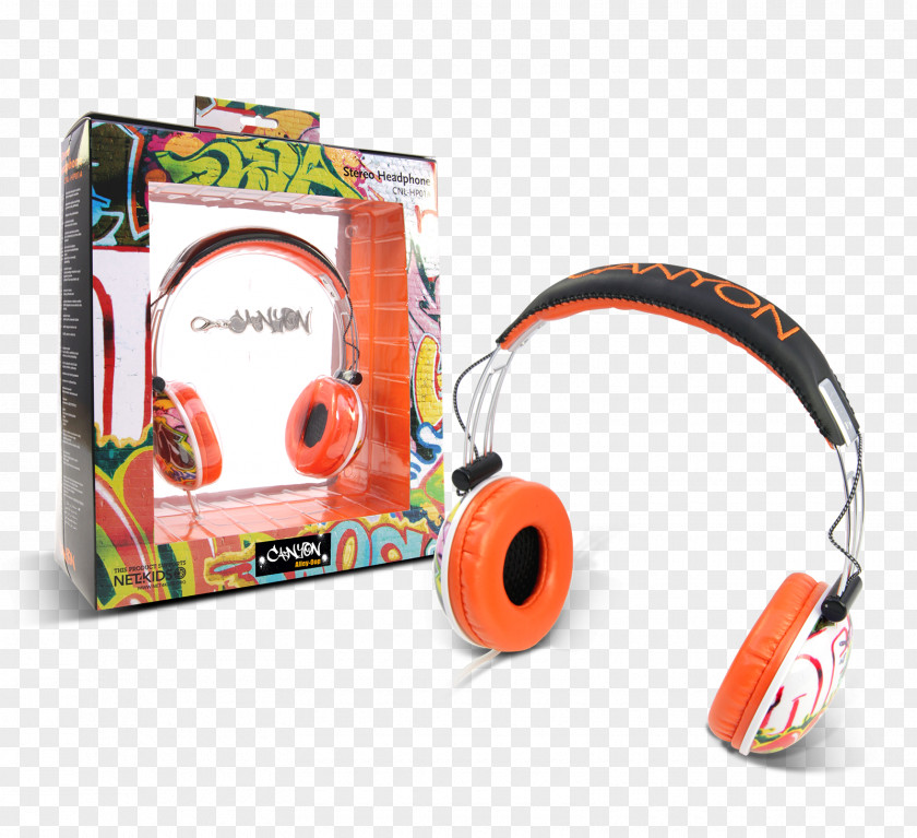 Headphones CANYON Stereo DJ Style Limited Graffiti Edition B Audio HQ BIRO-SERVIS PNG