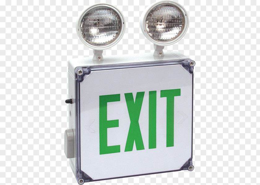 Police Lights Exit Sign Emergency Lighting PNG