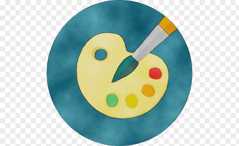 Rubber Ducky Tableware Watercolor Background PNG