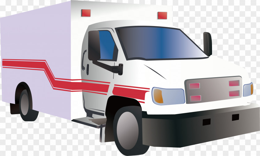 Ambulance Vector Element Hospital Icon PNG