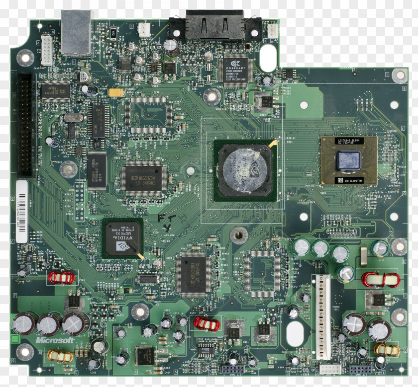 Circuit Board Graphics Xbox 360 Motherboard Video Game Consoles PNG