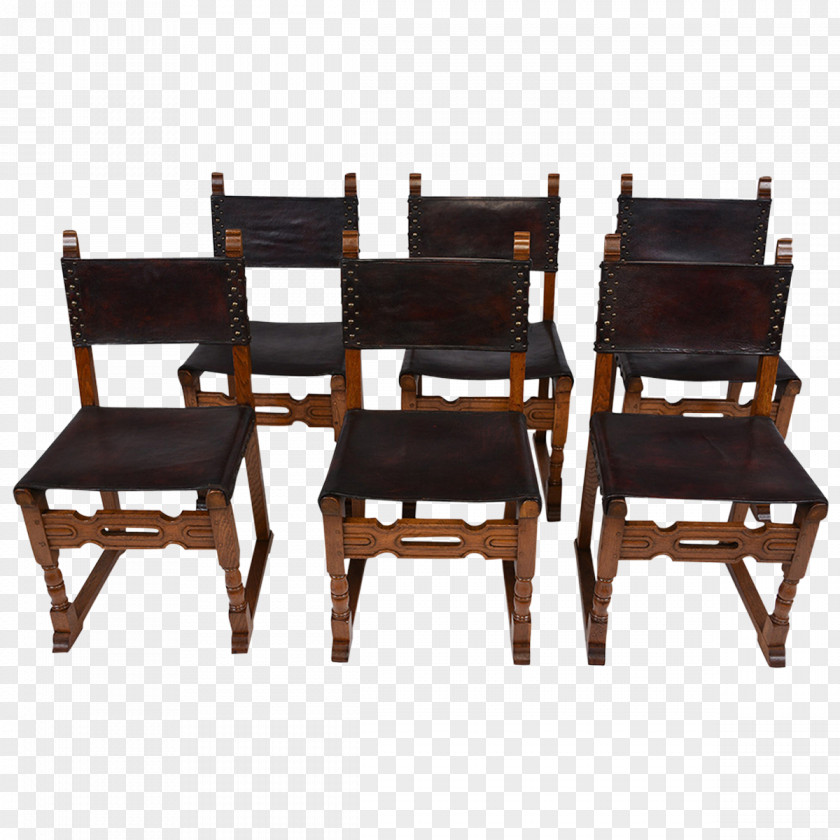 Mahogany Chair Table Dining Room Furniture PNG
