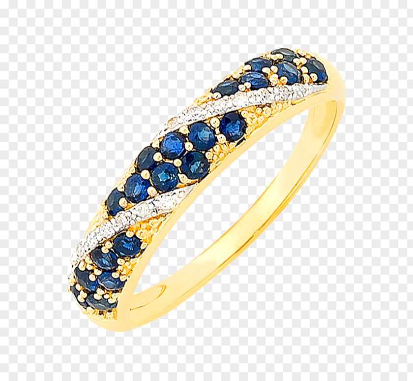 Yellow Sapphires Sapphire Cobalt Blue Bangle Body Jewellery PNG