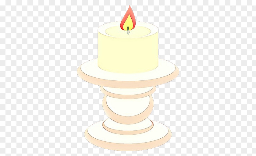 Candle Holder Birthday Cartoon Cake PNG