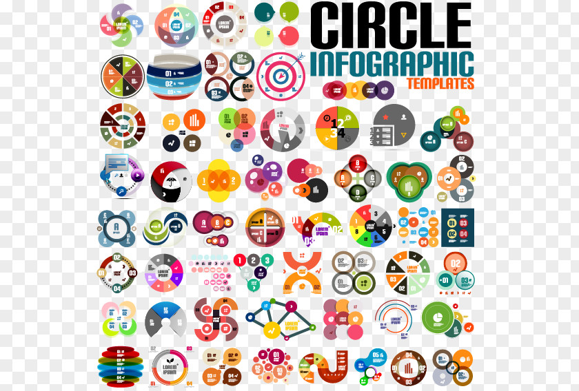 Circle Infographic Creativity PNG