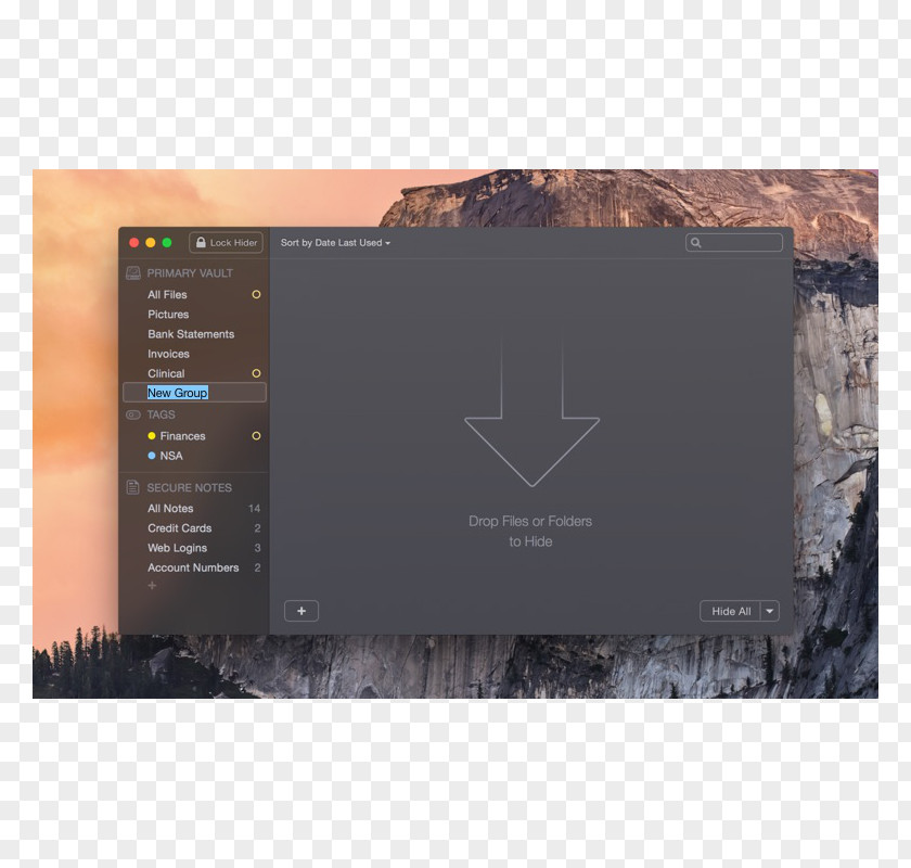 Hidden File And Directory 1Password MacOS Data PNG