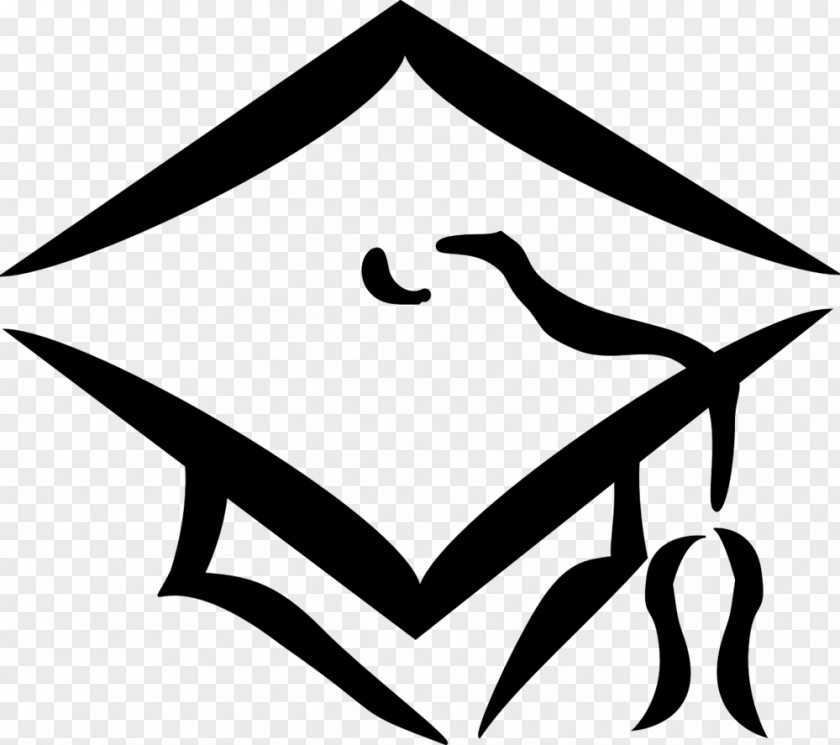 Small Black Graduation Cap Ceremony Square Academic Desktop Wallpaper Clip Art PNG
