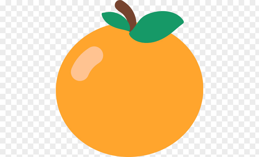 Tangerine Food Fruit Orange Emoji PNG