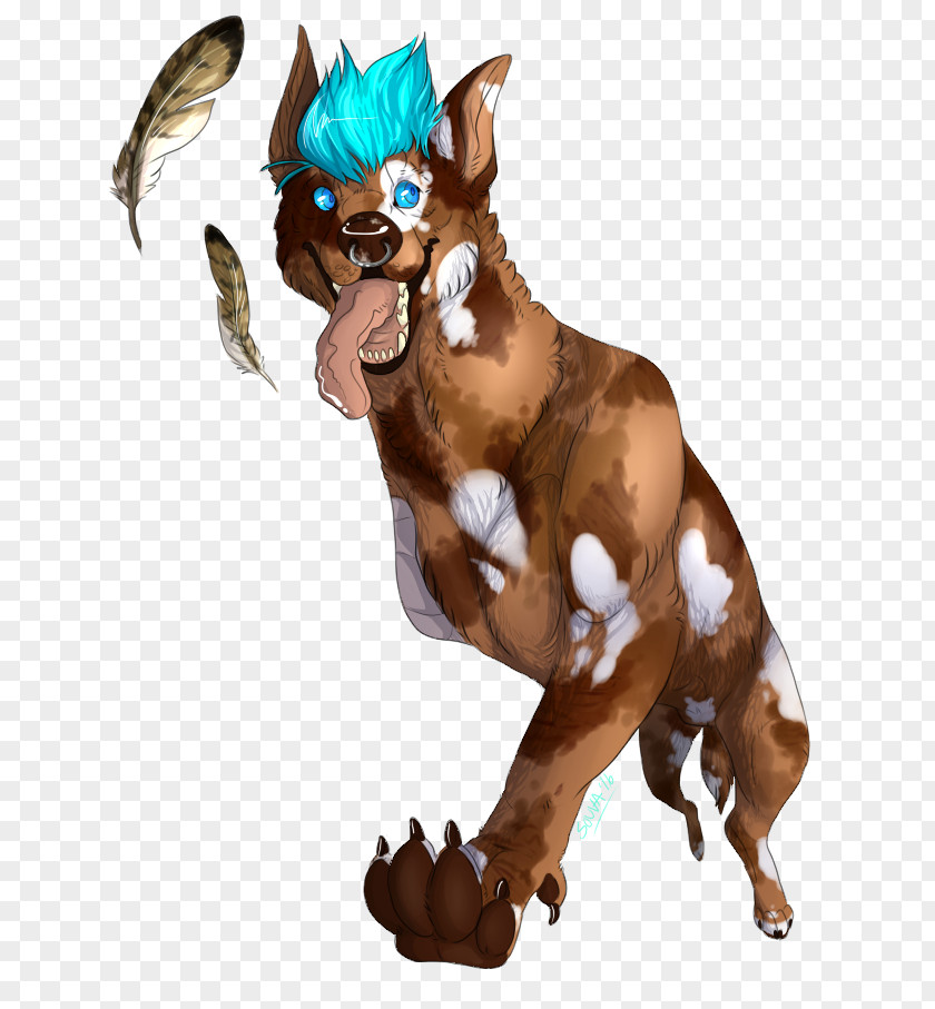 Dynamic Shading Dog Breed Cartoon Character PNG