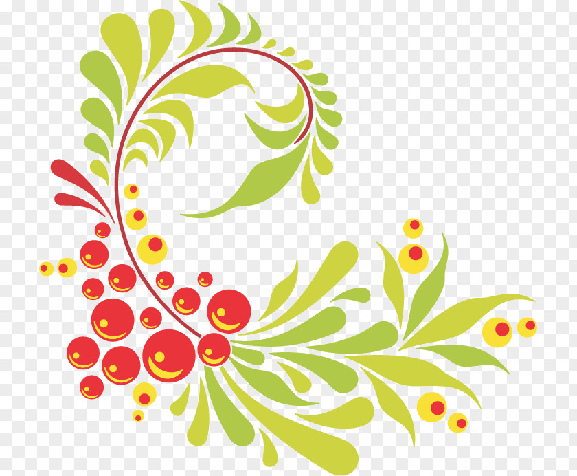 Flower Vignette Floral Design Clip Art PNG