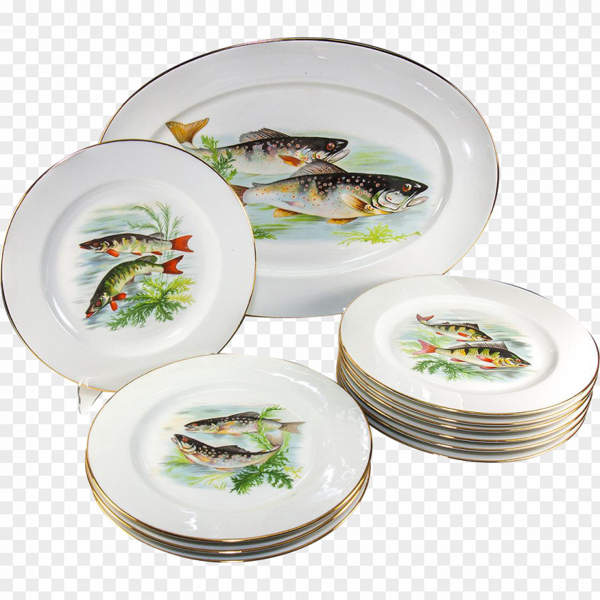 Plate Dish Porcelain Tableware Platter PNG