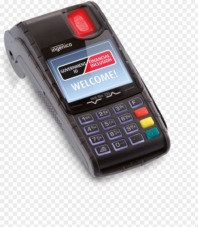 Pos Terminal Payment Point Of Sale Ingenico EMV PNG