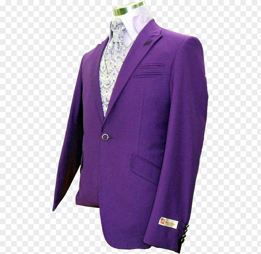 Purple Suite Blazer PNG