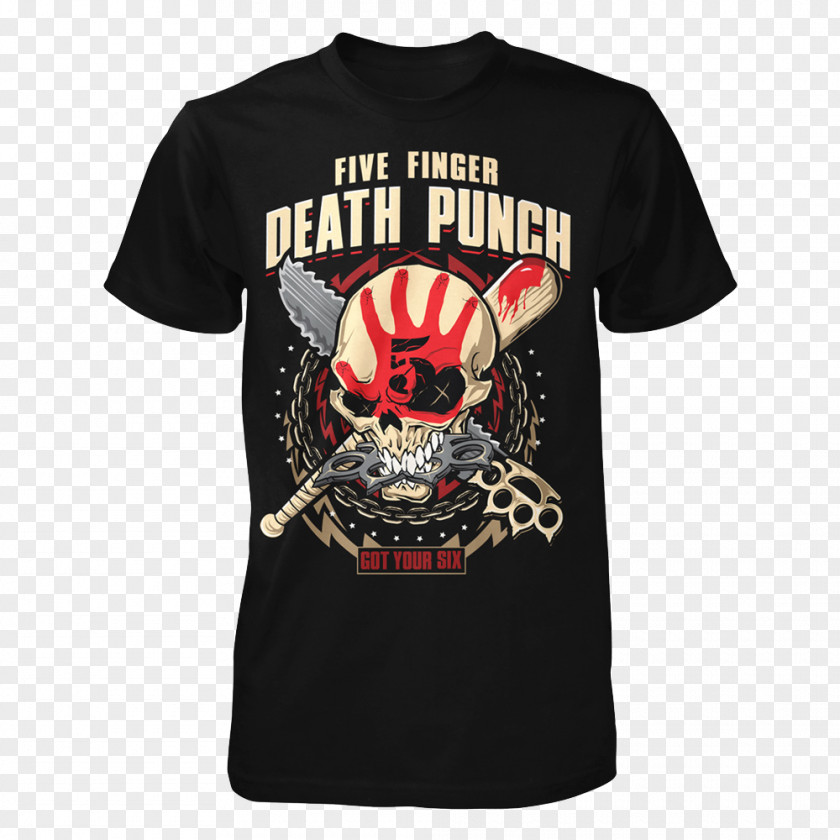 T-shirt Five Finger Death Punch Hoodie Got Your Six PNG