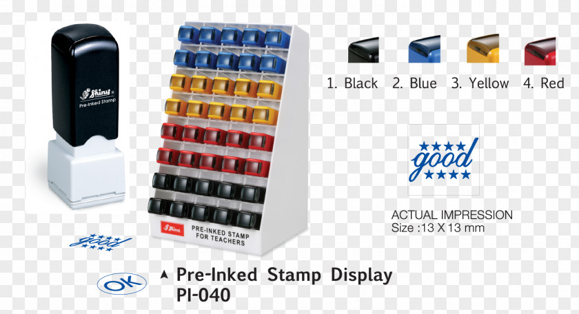 Product Stamp Rubber Ink Color Ballpoint Pen PNG