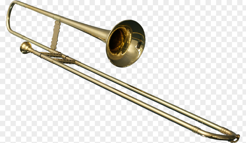 Trombone Trumpet Brass Instruments Musical PNG