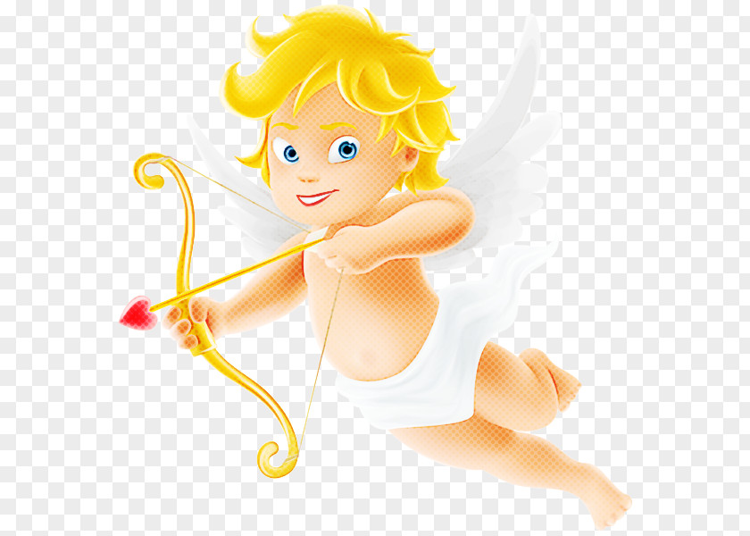 Angel Cupid Cartoon Fictional Character Clip Art PNG