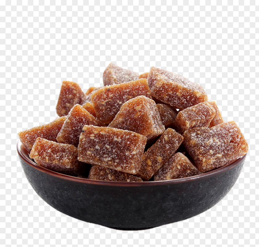 Ginger Picture Material Tea Rock Candy Brown Sugar PNG