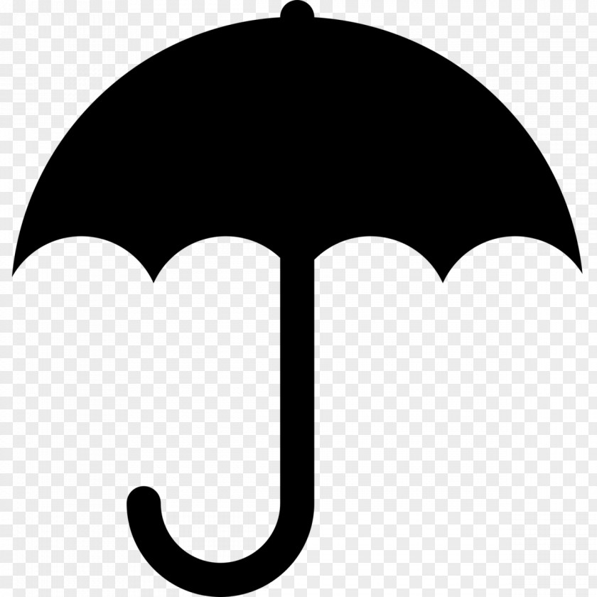 Hold An Umbrella Silhouette Clip Art PNG