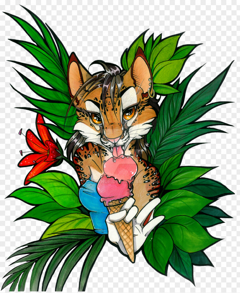 Tiger Cat Clip Art Illustration Fauna PNG