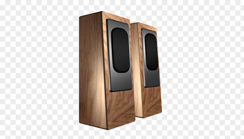 Wooden Speaker Loudspeaker Computer Speakers PNG
