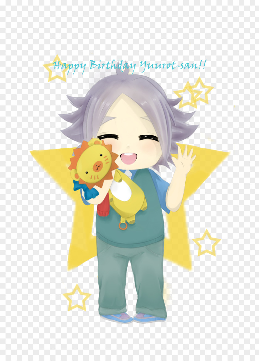 Happy B.day Vertebrate Boy Figurine Clip Art PNG