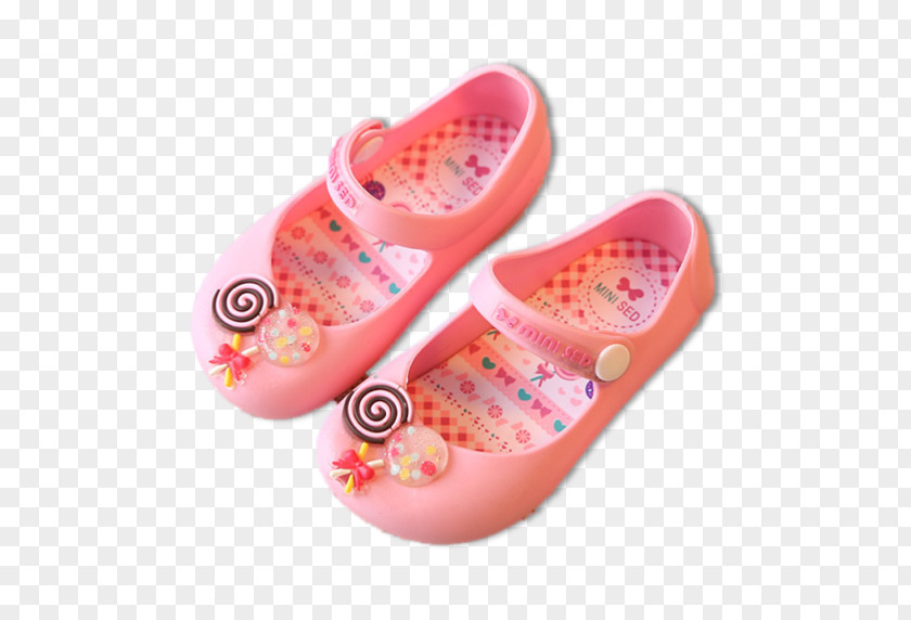 Jelly Shoes Lollipop Sandal Child PNG