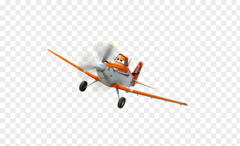 Cartoon Airplane Dusty Crophopper Icon PNG