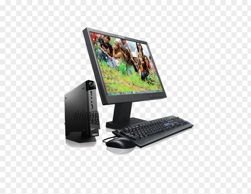 Computer Desktop Computers Lenovo M71E Monitors PNG