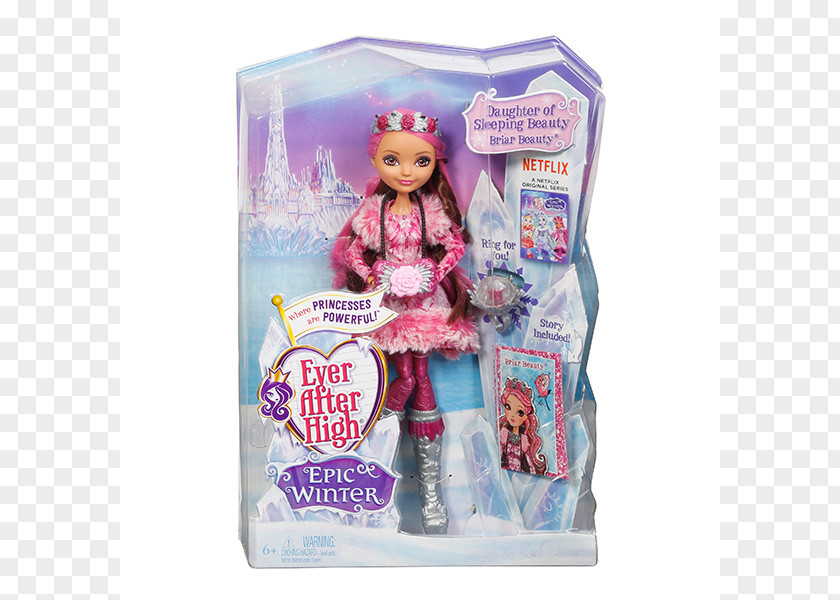 Doll Toy Ever After High Epic Winter: A Wicked Winter PNG