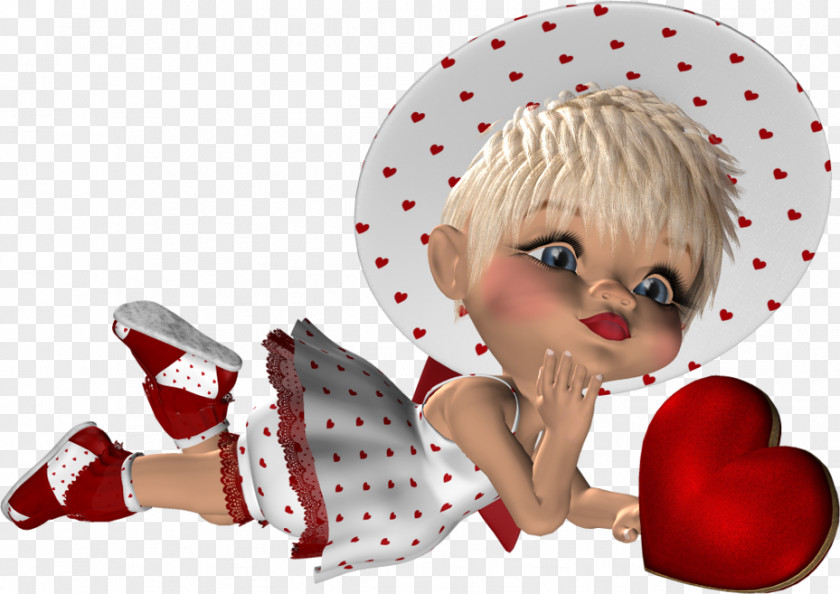 Doll Valentine's Day Love Clip Art PNG