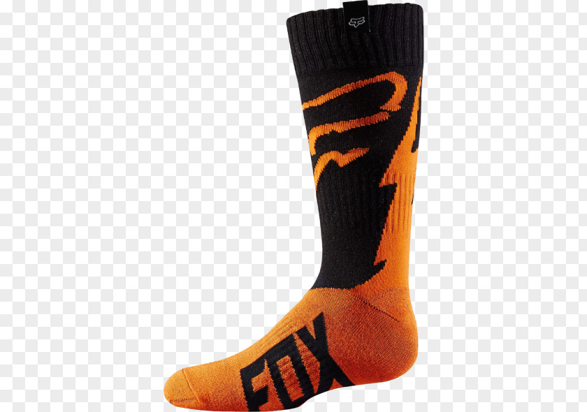 Fox In Socks Sock Motorcycle Motocross Clothing Racing PNG