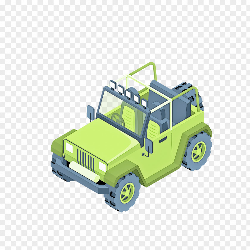Jeep Car Off-road Vehicle Model PNG