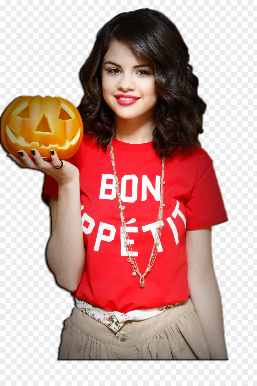 Selena Gomez T-shirt Halloween Actor A Year Without Rain PNG