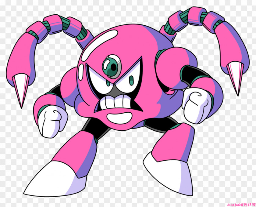 Snag Mega Man X 11 Jellyfish 8 Robot Master PNG